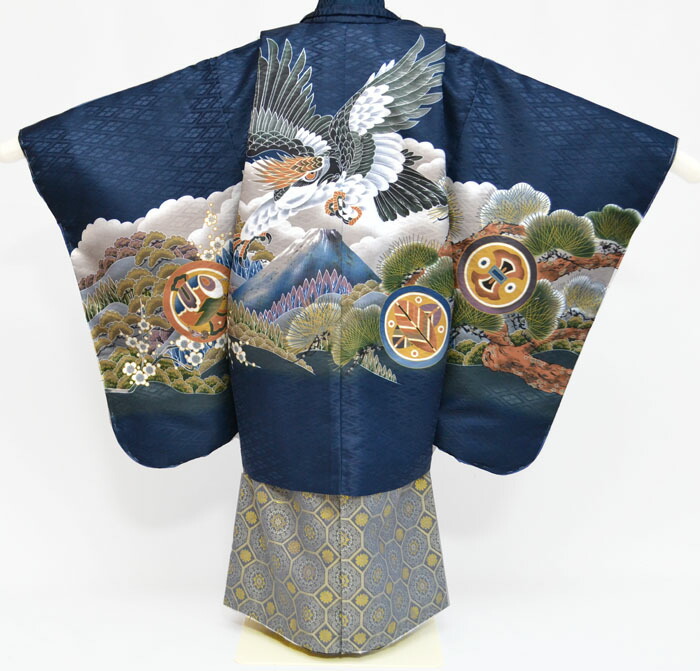 楽天市場】七五三 十三参り 卒業式 二尺袖 着物 男児 女児 3歳 5歳 7歳