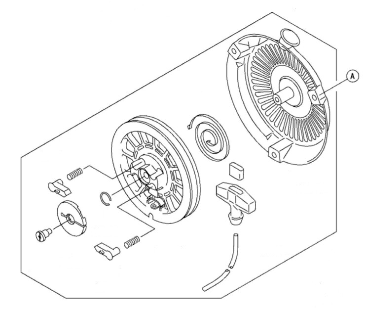 リコイルスターターASSY#49088-2410-9H