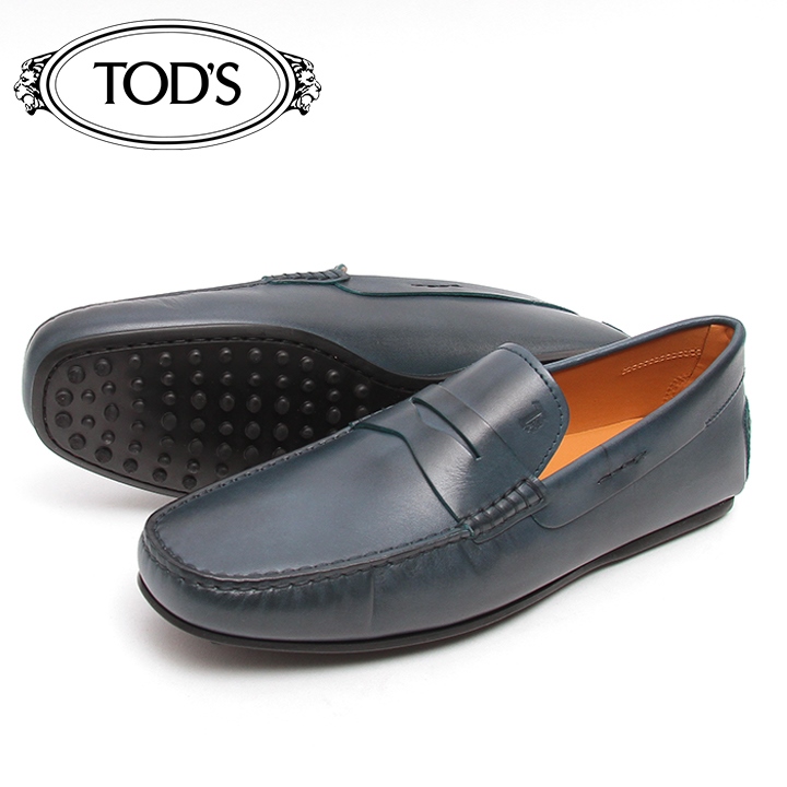 楽天市場 Tod S トッズ メンズ 本革レザー ドライビングシューズ 靴 City Gommino 日本サイズ26 5 27 5 ダークグリーン Tod M K 55 901 メーカー希望小売価格84 240円 キイロヤ インポート