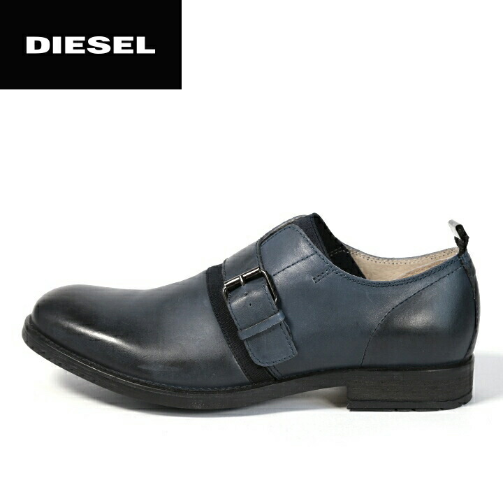 DIESEL - diesel レザーシルバーシューズ 41の+forest-century.com.tw