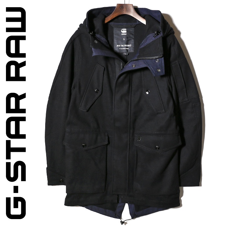 肌触りがいい G Star Raw ジースターロウ メンズ ウール フード パーカー ロングコート Expedic Wool Parka サイズs ブラック Gst M O A3 0 メーカー希望小売価格53 900円 売り尽 コート ジャケット Nachovidalshop Com