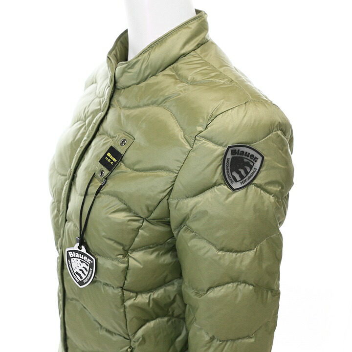 ☆Blauer ブラウアー レディース☆ウェーブキルティング ボタンフロント ライトダウンジャケットblr-l-o-a7-529  《メーカー希望小売価格39,600円》 コート・ジャケット