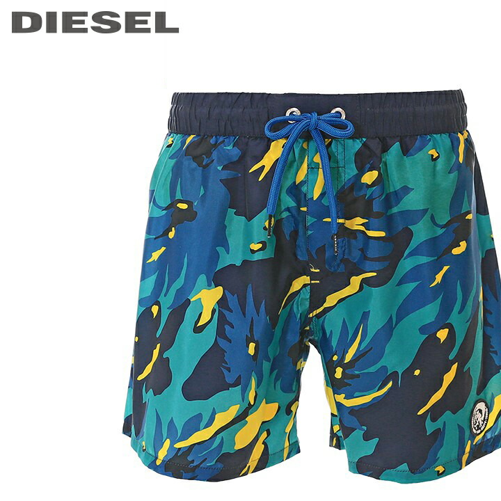 楽天市場 Diesel ディーゼル メンズ タイダイボーダー メンズ水着 男性水着 サーフトランクス サーフパンツ 海パン ビーチウェア スイムウェア Bmbx Wave サイズs L ネイビー ブルー Die M C B4 323 メーカー希望小売価格11 0円 キイロヤ インポート