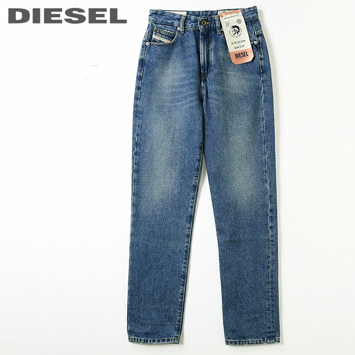 楽天市場】☆DIESEL ディーゼル レディース☆ヴィンテージウォッシュ加工 ハイウエスト 美ストレッチ ストレート ジーンズ デニム  パンツ【D-EISELLE】【W23〜31】【L32】【ミディアムインディゴ】die-l-p-c4-619 《メーカー希望小売価格35,200円》 :  キイロヤ インポート