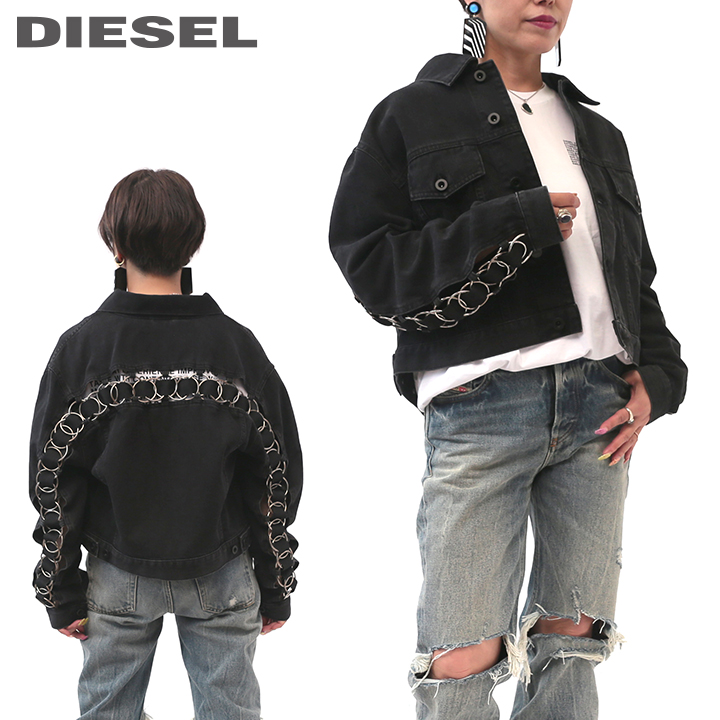 楽天市場】☆DIESEL ディーゼル レディース☆パッチワーク装飾 刺繍