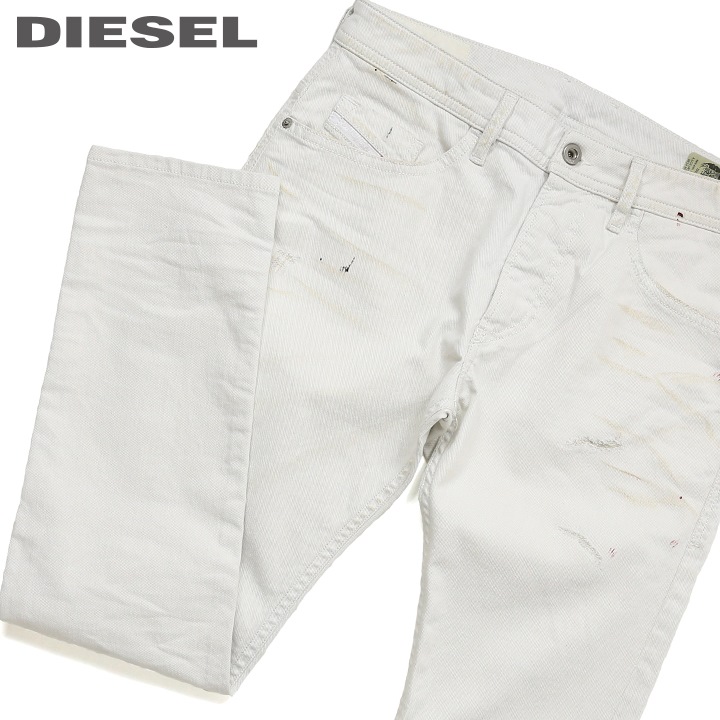 【楽天市場】 DIESEL ディーゼル メンズ ダメージ加工 刺繍装飾