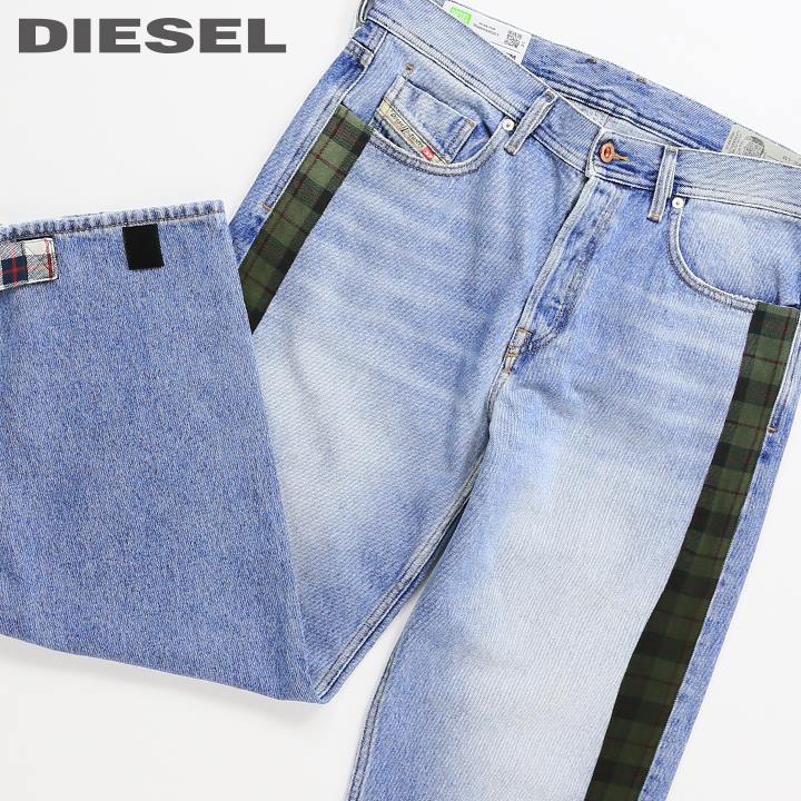 付与 □DIESEL ディーゼル メンズ□ヴィンテージダメージペイント加工