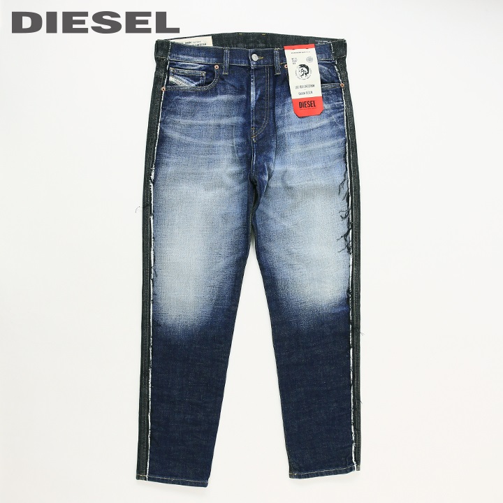 楽天市場】□DIESEL ディーゼル メンズ□ウエストドロスト 切替 ストレッチ スウェットデニム ジョグジーンズ パンツ【D-SKINT-RX-NE】【W28〜38】【ブラック】die-m-p-d8-558  die-m-p-d8-723《メーカー希望小売価格58,300円》 : キイロヤ インポート