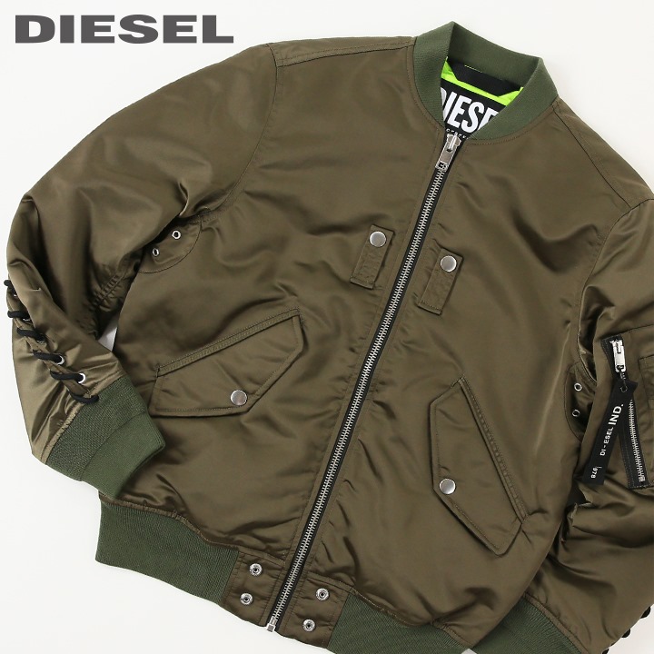 楽天市場】□DIESEL ディーゼル メンズ□中綿 スウェット切替