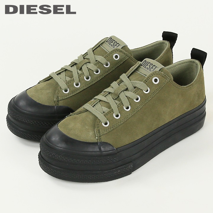 楽天市場】□DIESEL ディーゼル メンズ□Dロゴ スウェード切替 牛革 本