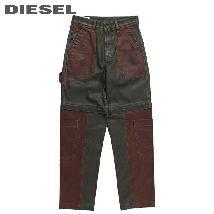 楽天市場】□DIESEL ディーゼル メンズ□パッチワーク切替 ストレッチ