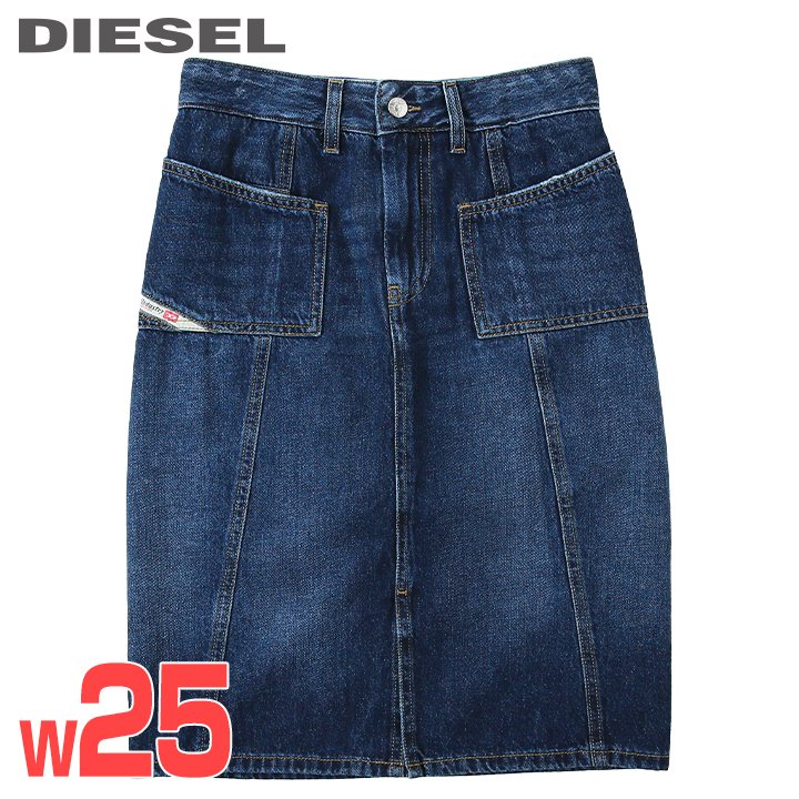 DIESEL ミニ スカート デニム ディーゼル ジップアップ ボトム DIESEL KIDS スカート DIESEL（ディーゼル）Kids ＆ Junior