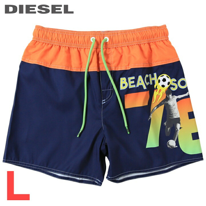 【未使用品】DIESEL サーフパンツ メンズ 水着 楽天市場】□DIESEL ディーゼル メンズ□ロゴプリント メンズ
