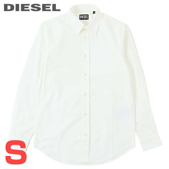 DIESEL ディーゼル　メンズ　白ワイシャツ　長袖　XL 新品未使用 楽天市場】□DIESEL ディーゼル メンズ□総柄 矢印柄 プリント 長袖