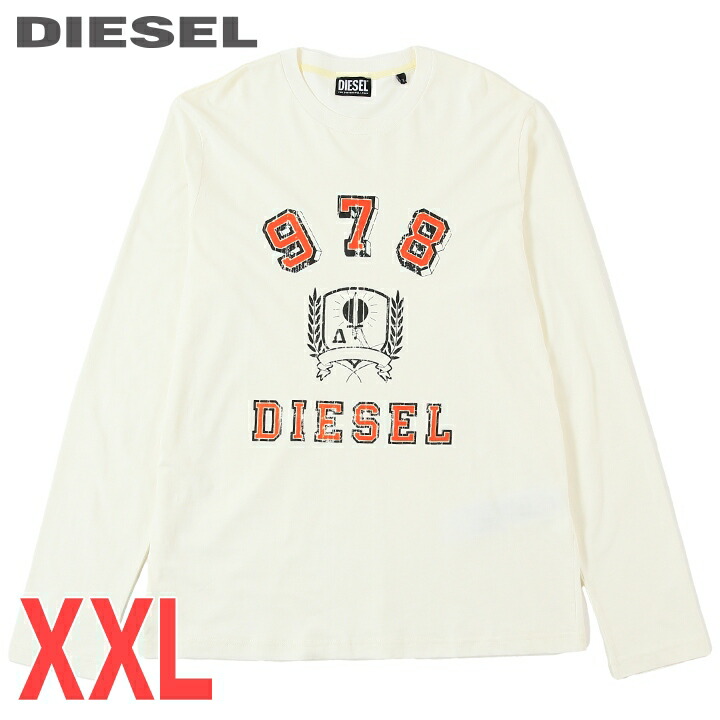 DIESEL ホワイトロンT 未使用 DIESEL - 【WHITE】ディーゼル DIESEL ロンTの通販 by
