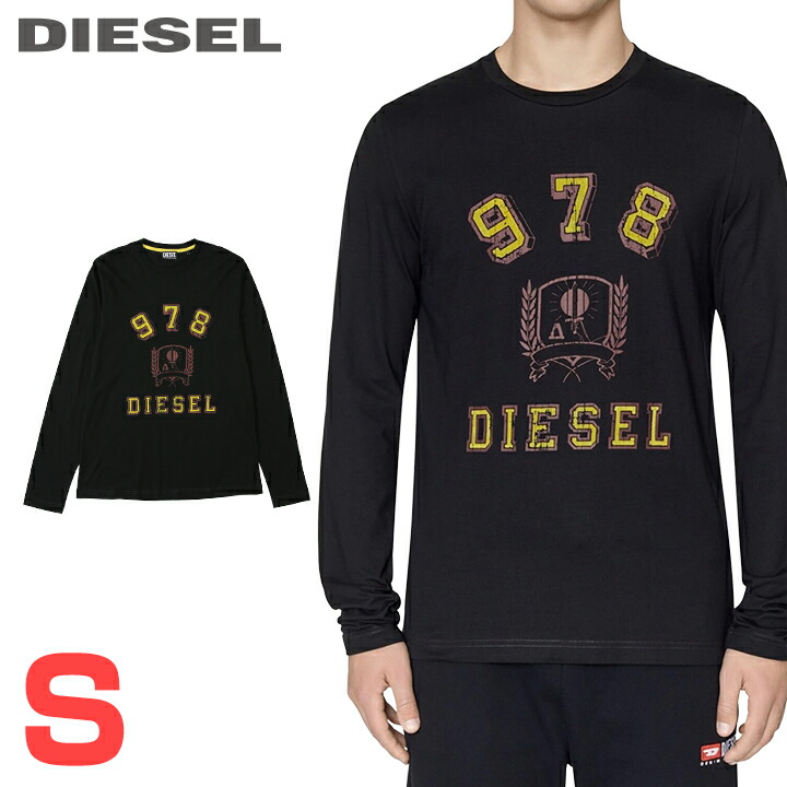 楽天市場】□DIESEL ディーゼル メンズ□ロゴプリント コットン ロンT