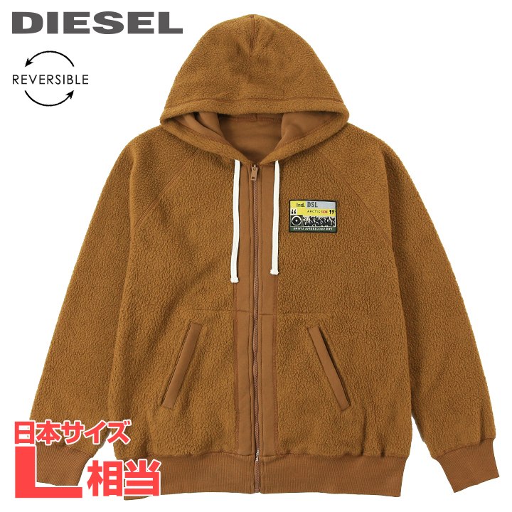 楽天市場】□DIESEL ディーゼル メンズ□レオパード柄ボア切替