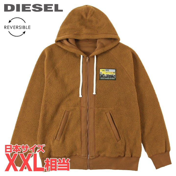 楽天市場】□DIESEL ディーゼル メンズ□レオパード柄ボア切替