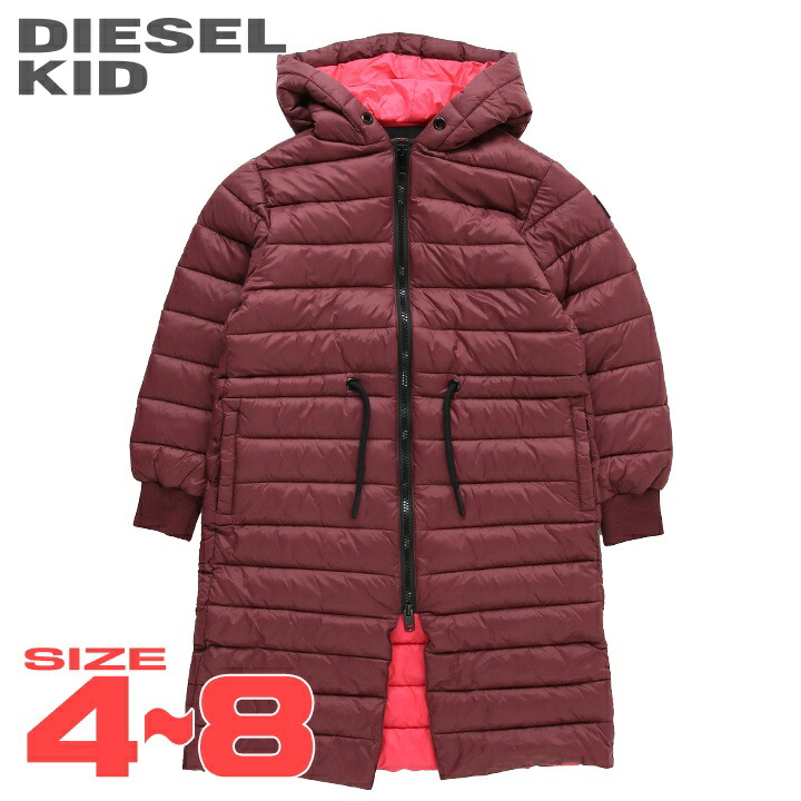 DIESEL アビエイター エコファー ナイロン　フライト　ジャケット　MA-1 ☆DIESEL ディーゼル レディース☆エコファー フェイク