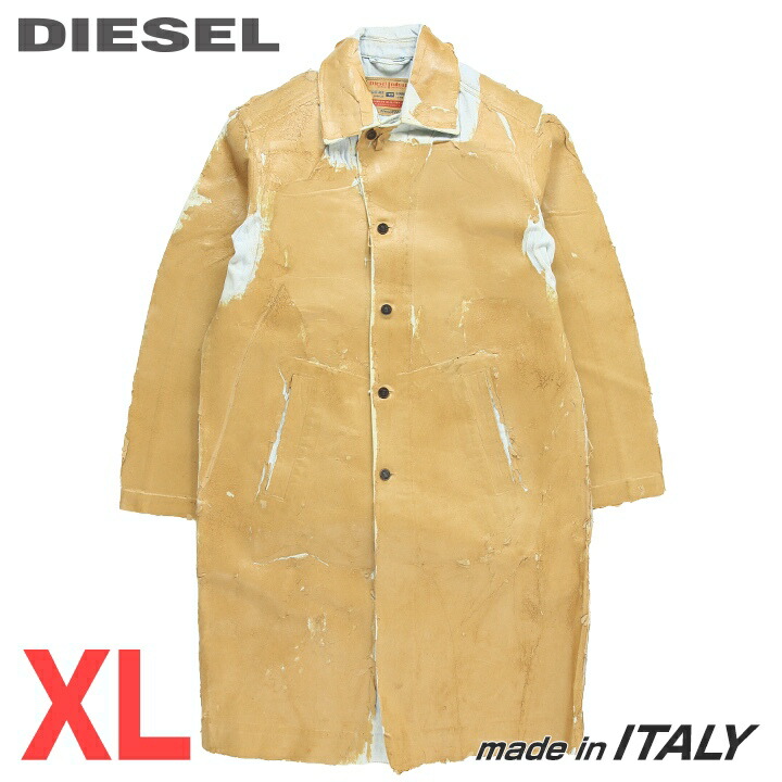 プゥタロ☆ディーゼル☆コート 楽天市場】□DIESEL ディーゼル メンズ□コーティングダメージ