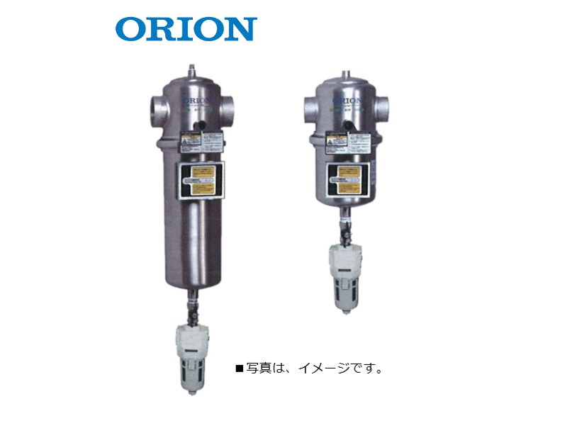 人気 ファイナルフィルター オリオン 圧縮空気清浄器 OFH-100-04-A