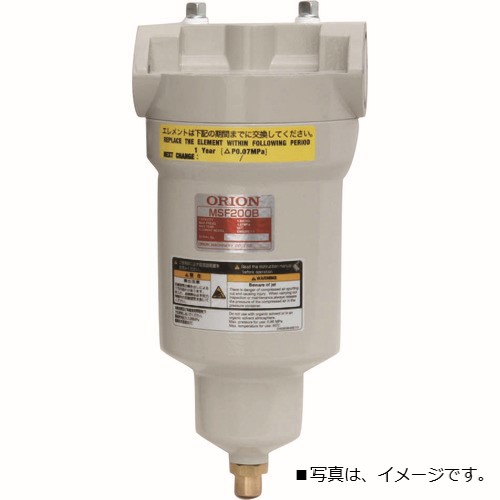 オリオン MSF75D オイルミスト除去用 スーパーミストフィルター 圧縮空気洗浄器