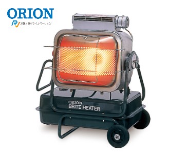 楽天市場】オリオン機械 赤外線暖房機 屋内用 ブライトヒーター HRS330