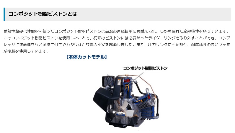 市場 アネスト岩田 オイルフリーコンプレッサー CFP110CF-8.5D 15馬力