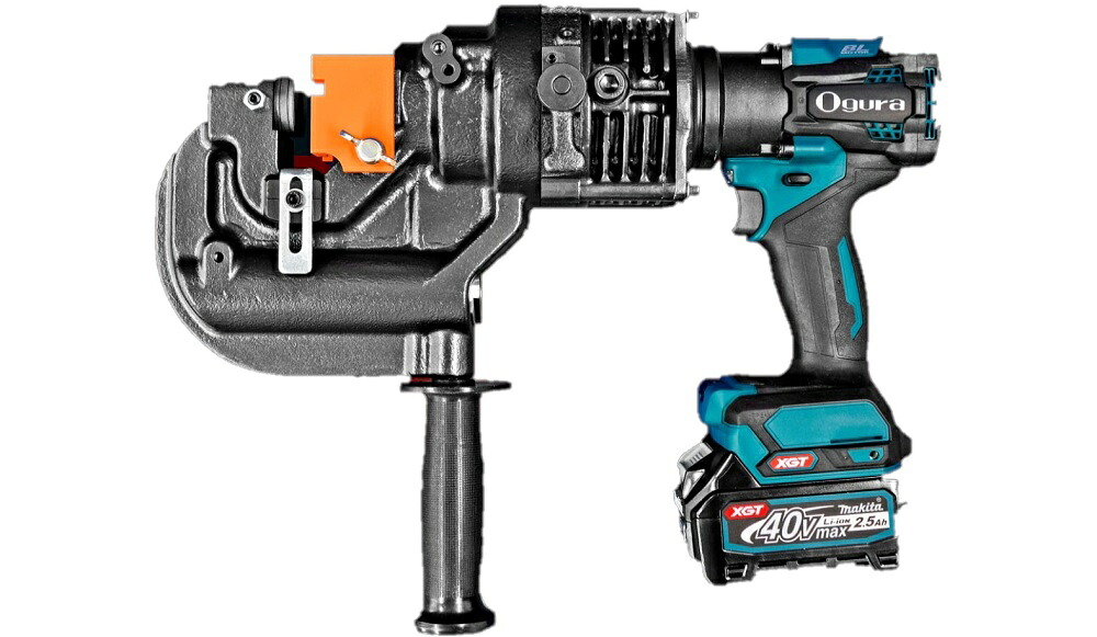 オグラ N209WMX コードレスパンチャー 複動式 軟鋼Φ20 t9 バッテリー付き