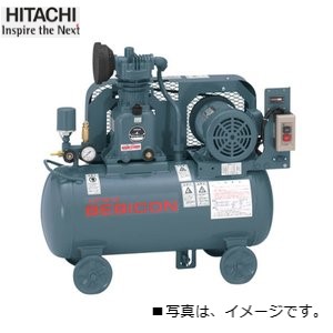 楽天市場】日立 1馬力 0.75U-9.5VSD 給油式 自動アンローダー式