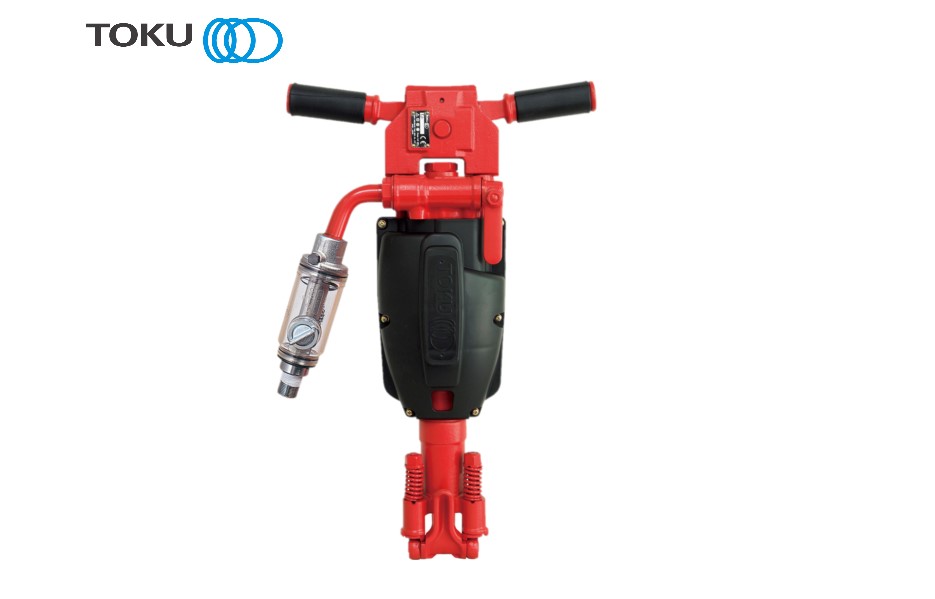削岩機 TOKU TJ-20SV ロックドリル 削孔 防振 防音　東空｜kikaihanbai