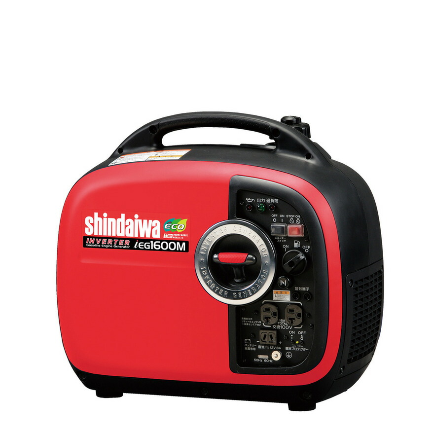 新ダイワ/インバーター発電機/超低騒音/新品未使用/IEG1600M-Y/防災 IEG1600M-Y 防音型インバーター発電機 1．6kVA 1台 新ダイワ