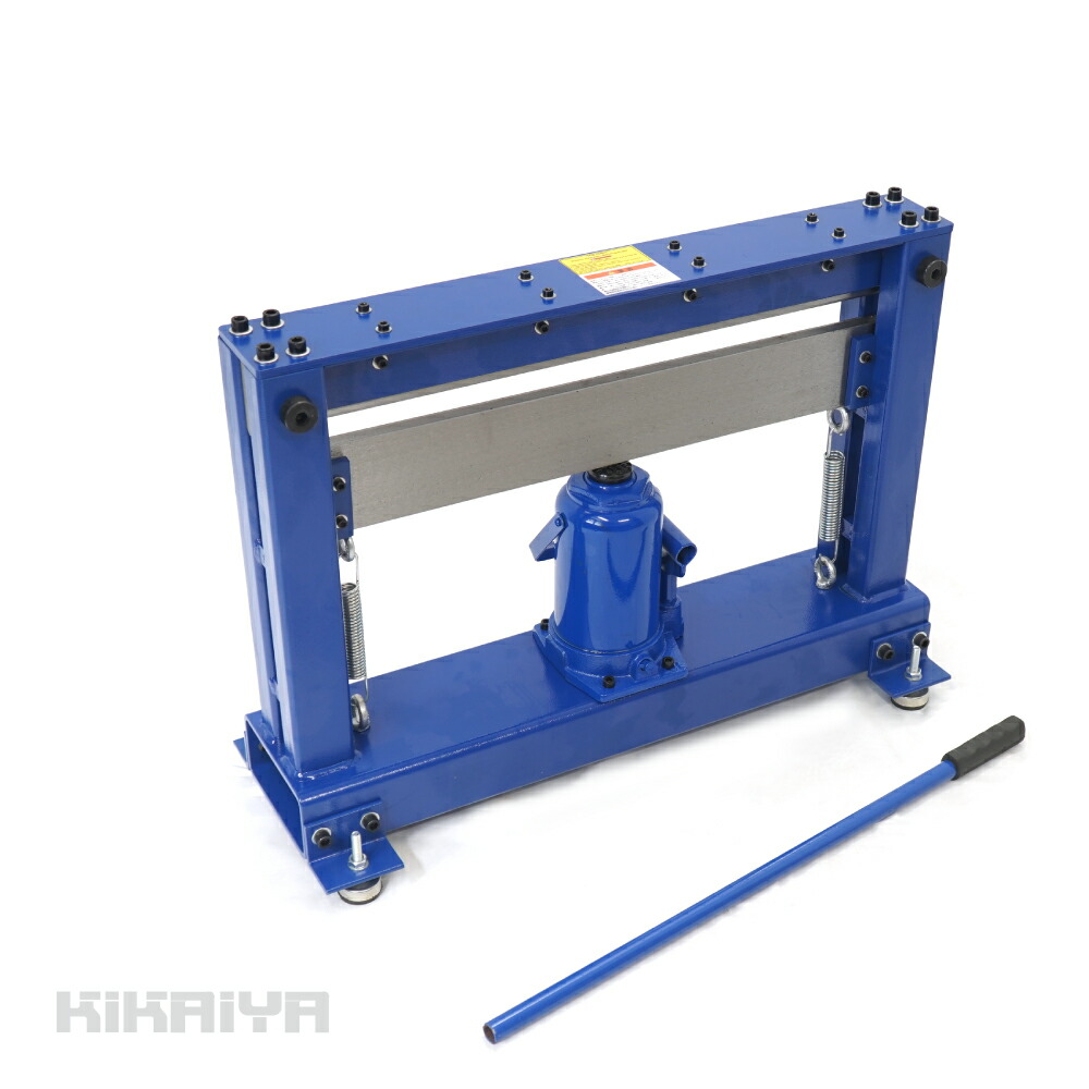 ハンドメタルベンダー 油圧式 最大加工幅600mm 鉄板折曲げ機 メタルブレーキ 「すご楽」 KIKAIYA HMB-5
