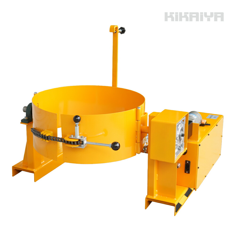 楽天市場】ドラム缶反転機 ギアボックス付き ドラムチルト フォーク用