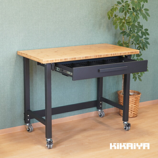 楽天市場】KIKAIYA ワークテーブル バックボード付 W1155×D635×H1590mm 作業台 ワークベンチ 業務用 工作台 引き出し／ライト付  ペグボード SET-WB-1 : ツールショップキカイヤ