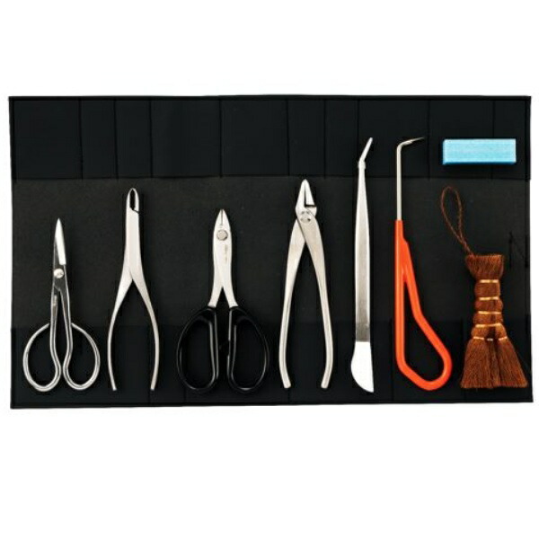 楽天市場】【盆栽 鋏】小品盆栽8点セット ／盆栽道具 ／鋏／セット