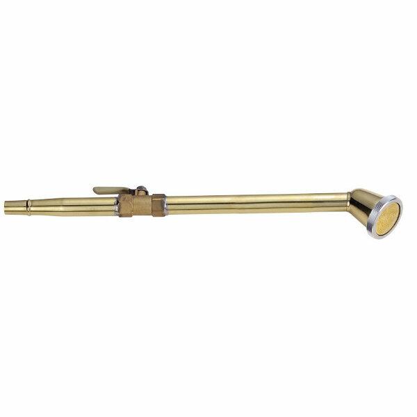 【盆栽】取替式金管楽器ノズルまかない方付 小／盆栽御先棒 ／ノズル／Brass nozzle screw type with cock S