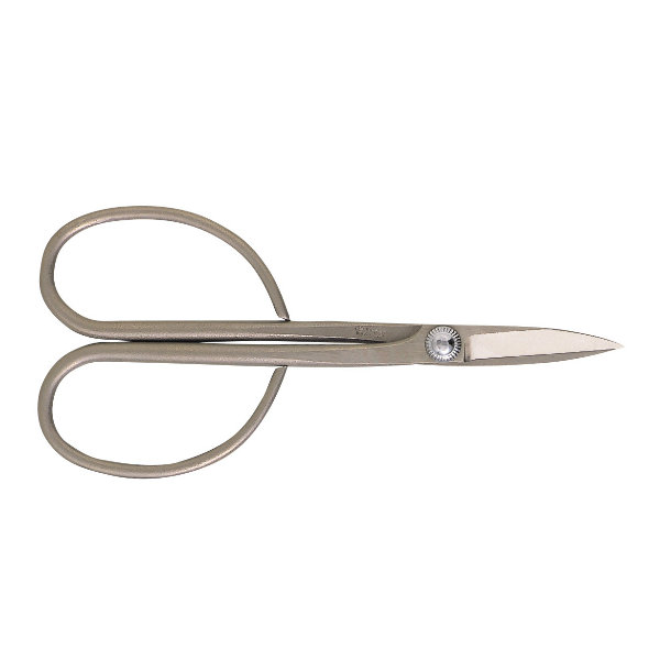 【盆栽 鋏】フッソニッケルメッキ 枝すき鋏／盆栽 盆栽道具／Ｆluorine nickel plating bonsai scissors