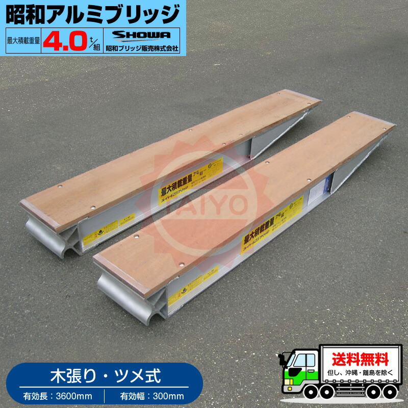 アルミブリッジ/昭和/10尺/店頭引取り限定□5454