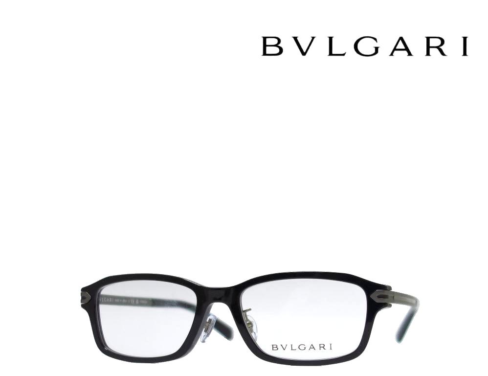 【BVLGARI】　ブルガリ　メガネフレーム　BV3055TD　501　ブラック　日本製　国内正規品