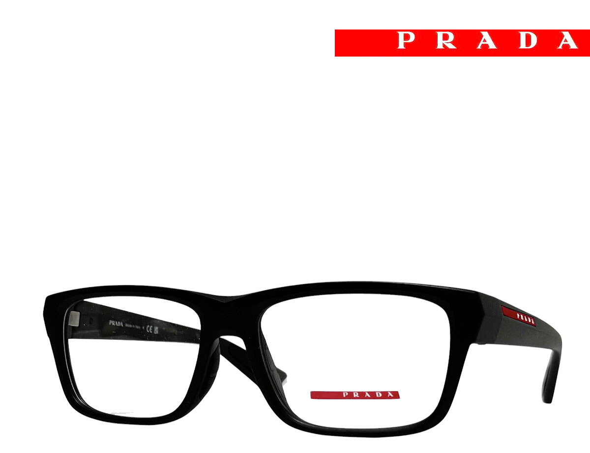 【PRADA】 プラダ 運動競技 眼鏡一こま 0なおなお書き 02TVF 1BO-1O1 引っ敷き黒いこと フルフィットモデル 国内置き目品