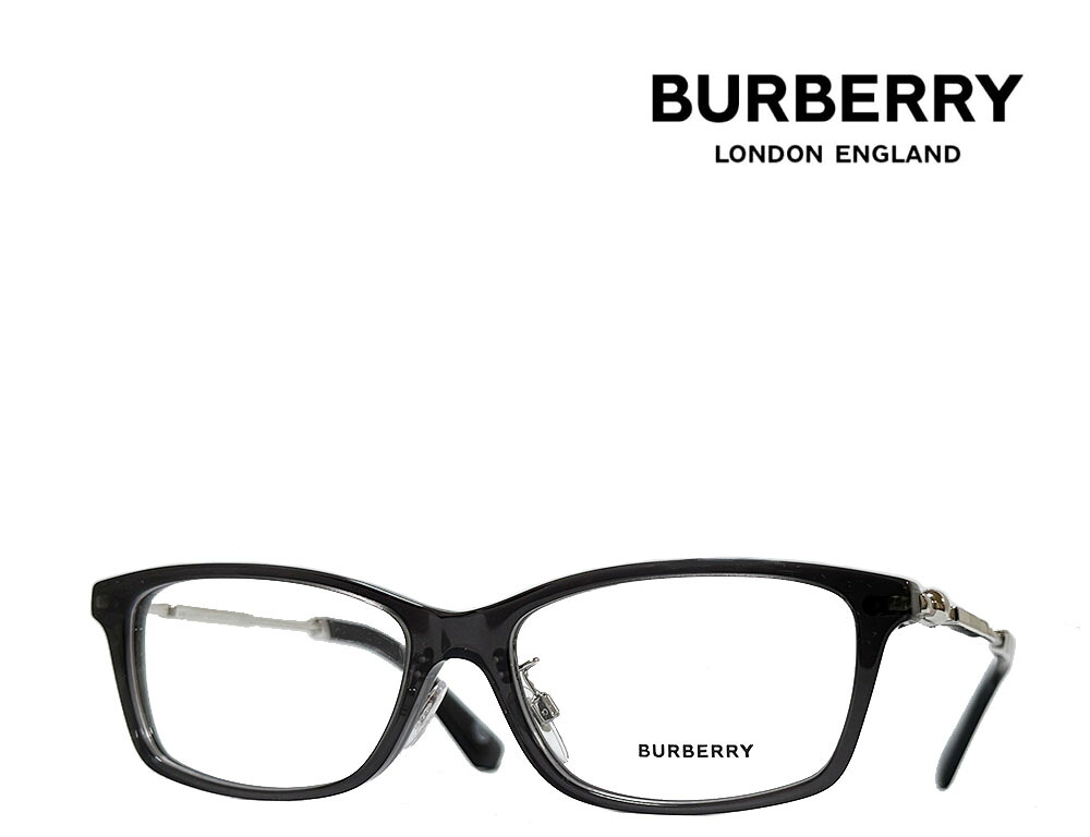 【BURBERRY】バーバリー　メガネフレーム　BE2414D　4112　クリアダークグレー/シルバー　国内正規品｜キングラス店