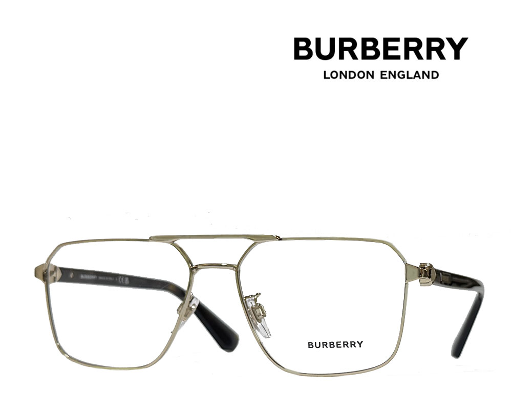 美品　BURBERRY　メガネ　ゴールドフレーム　472　眼鏡　バーバリー BURBERRY バーバリー 眼鏡 メガネ レトロ スクエア ゴールド