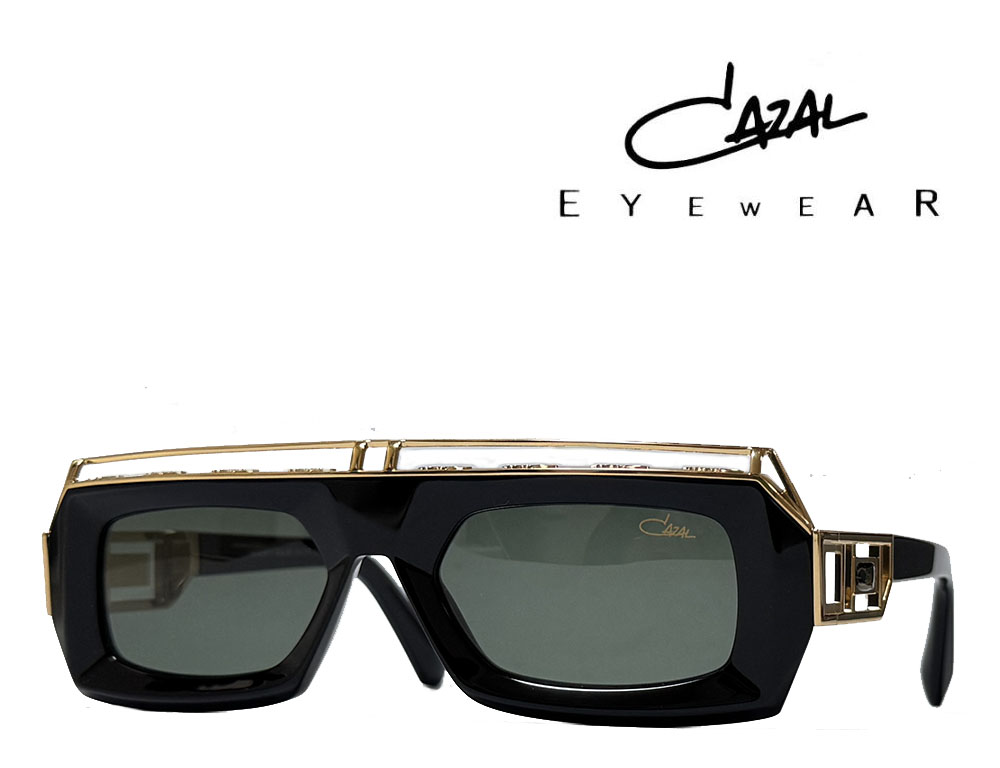 美品✨CAZAL サングラス MOD953 男女兼用 黒ゴールド系 カザール CAZAL サングラス レディース メンズ （ゴールド