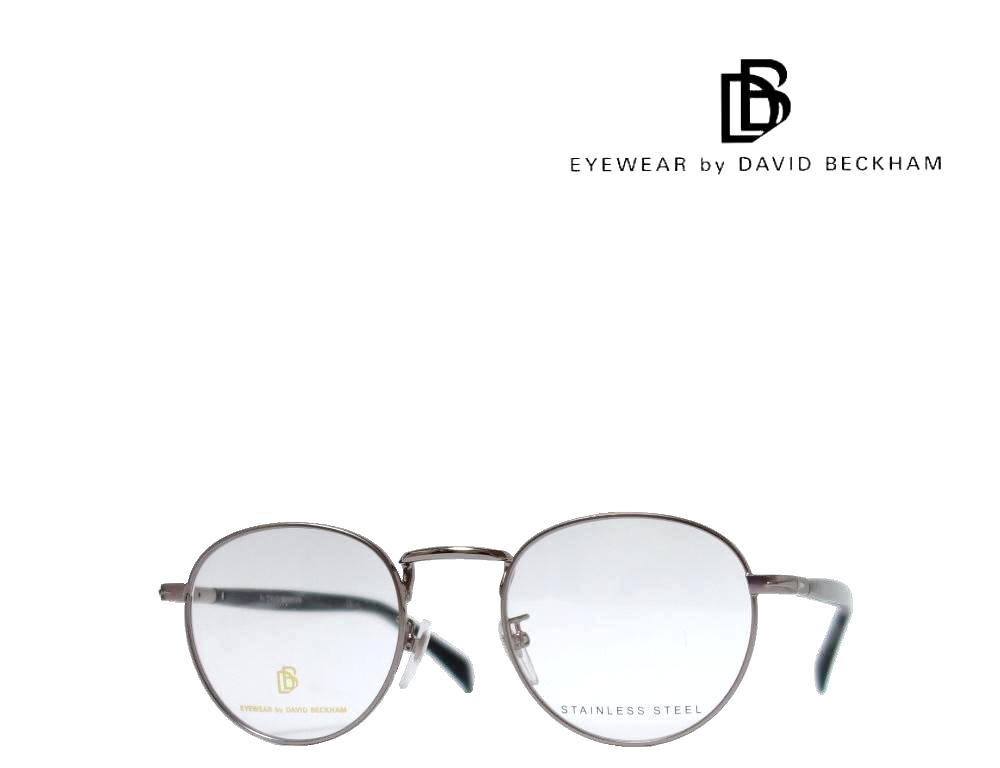 【DAVID BECKHAM】デイヴィッドベッカム 眼鏡ひな形 DB1127 POH つや消しルテニウム 国内置き目品 《量目押さえる特価品》