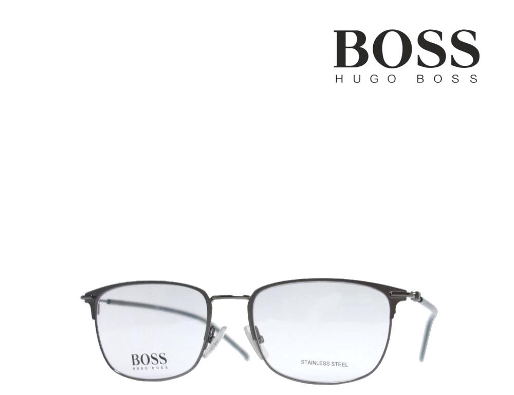 【HUGO BOSS】ヒューゴ ボス　メガネフレーム　BOSS 1373　RZZ　マットダークルテニウム・ブラック　国内正規品　《数量限定特価品》