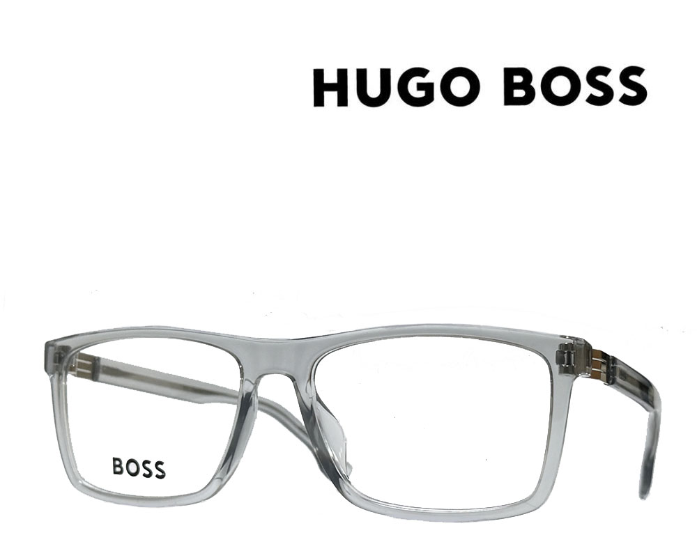 【HUGO BOSS】ヒューゴ ボス　メガネフレーム　BOSS 1701/F　KB7　クリアーライトグレー　アジアンフィット　国内正規品《数量限定特価品》