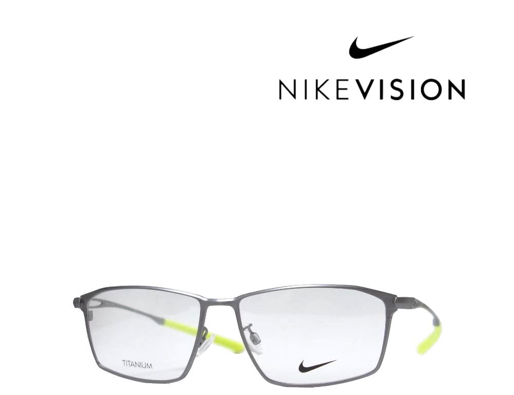 【NIKE VISION】 ナイキ メガネフレーム　6048LB　069　マットグレー　TITANIUM製　国内正規品｜キングラス店