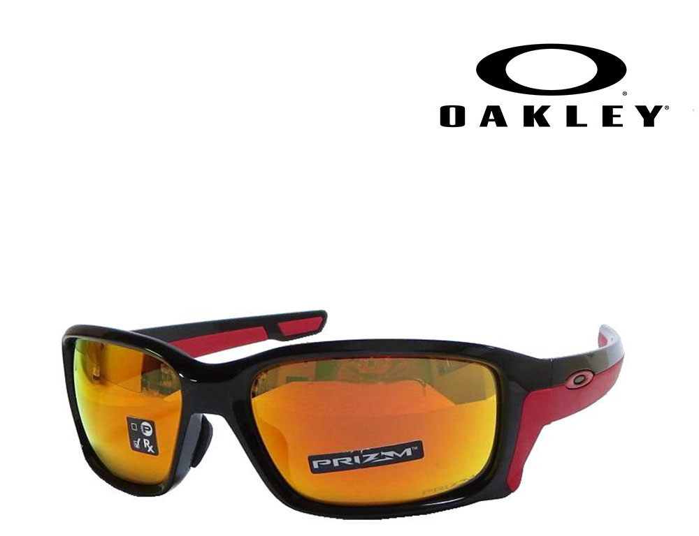 【OAKLEY】オーク材ロバート・エドワード・リー 黒眼鏡 ストレイトリンク  STRAIGHT LINK   OO9336-06  PRIZM RUBY  国内定め事品 【RCP】