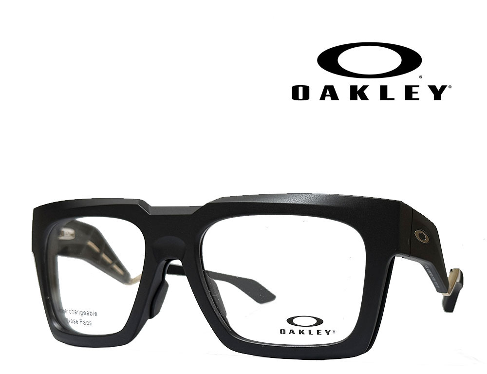 【OAKLEY】オークリー　メガネフレーム　Enigma Ink　OX8190　0155　satin black 　国内正規品｜キングラス店 15,820円
